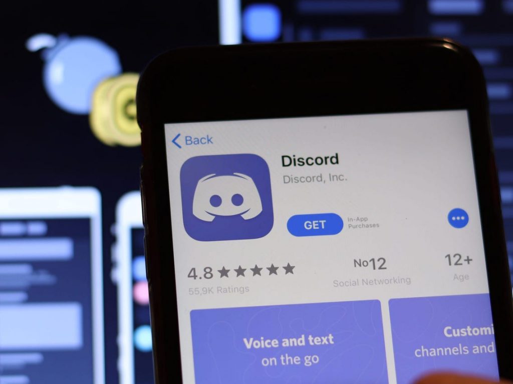 Discord app para gamers 