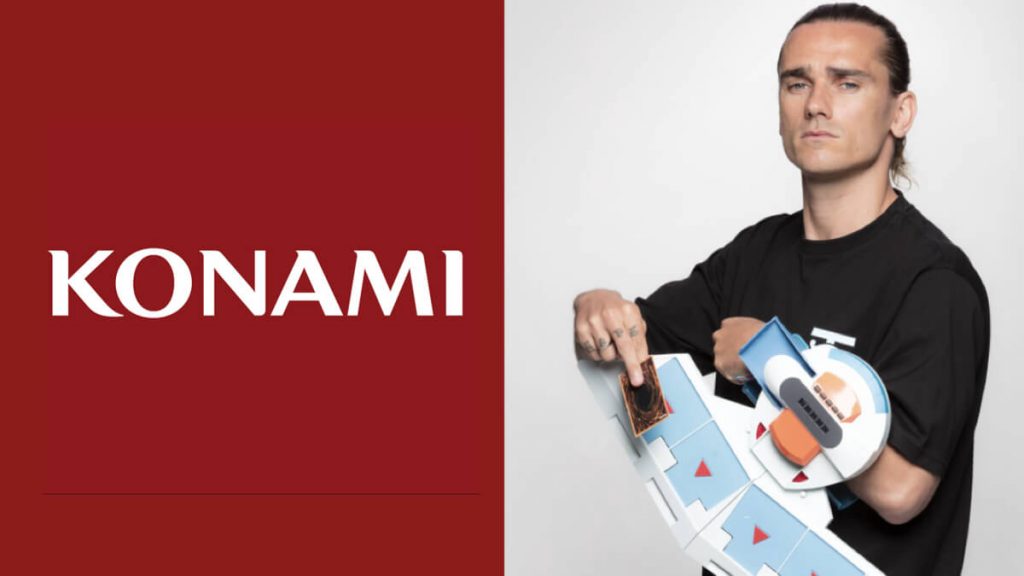 Griezmann, ex embajador de Yu-Gi-Oh juego de Konami 