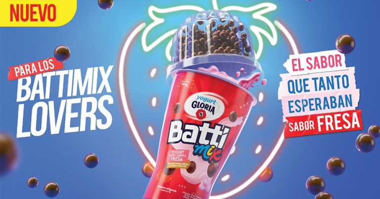 Leche Gloria expande su categoría de yogurt Battimix con un nuevo sabor ...