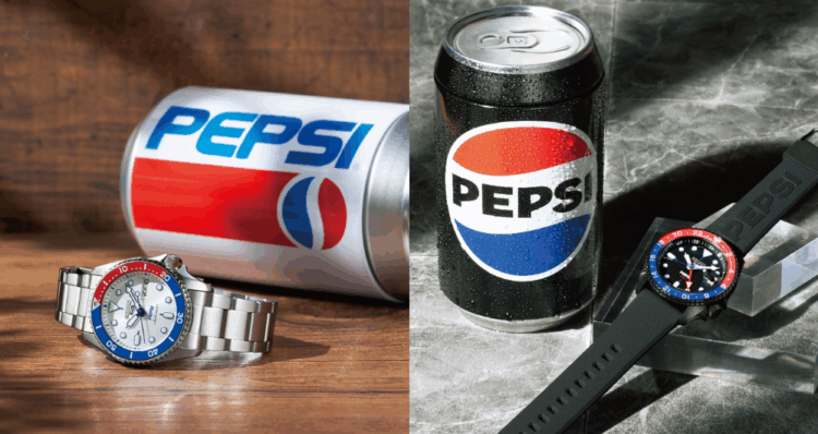 Seiko y Pepsi lanzan relojes de edición limitada con estilo vintage 