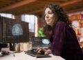 System administrator in startup office coding advanced AI algorithm and machine learning models enhancing automation. IT specialist using PC in artificial intelligence Silicon Valley workplace