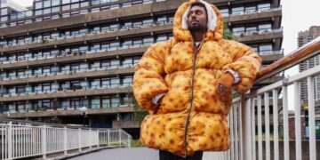 ### Strictly Embargoed Until 00:01 on 16/10/2025 ###
*** FREE FOR EDITORIAL USE ***
Supermarket Aldi has baked up the perfect style item for autumnal temperatures, a Jacket Potato Jacket, delivering ‘comfort-food chic’ for chilly days. 85% of Brits admit to hating the autumn cold, despite looking forward to the season. The oversized potato puffer is perfect for baked-in warmth, with a fluffy potato fleece lining and a potato inspired outer skin. Issue date: Thursday October 16, 2025. Photo credit should read: Joe Pepler/PinPep
