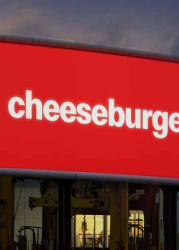 “You know where”: la campaña de McDonald’s que exhibe los platos de su menú mostrando solo texto